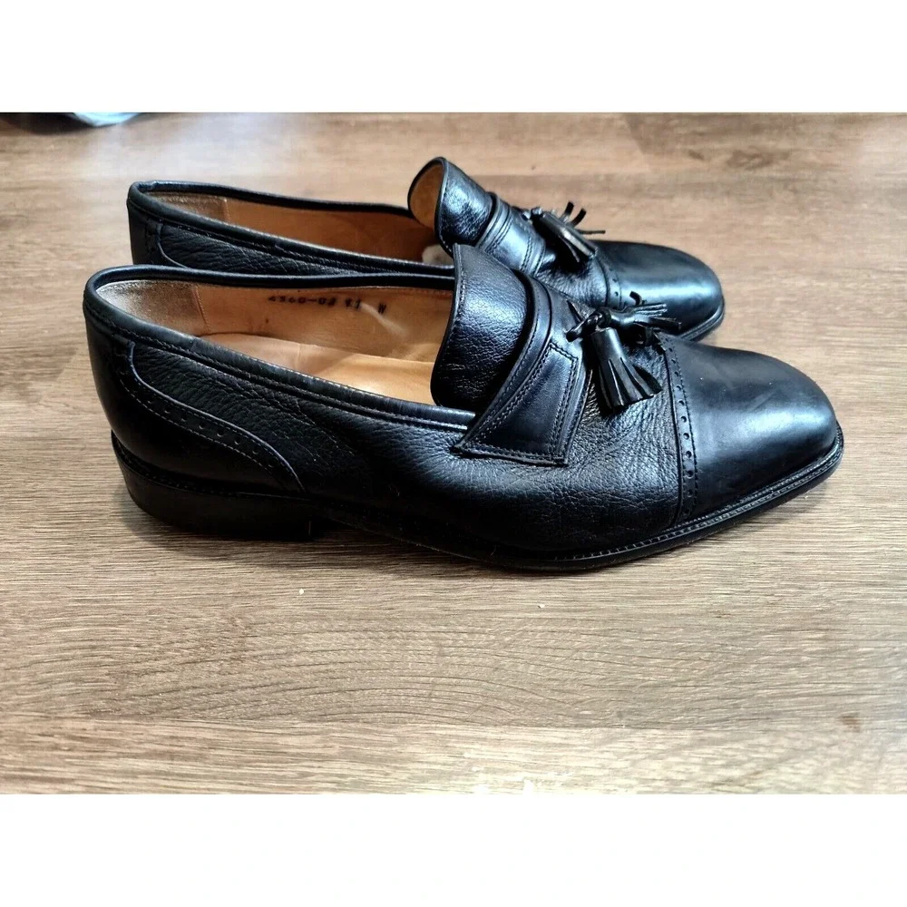 Lot of 3 Men's‎ Black Shoes Dockers,Pronto Uomo,Giorgio Brutini size 10 &11